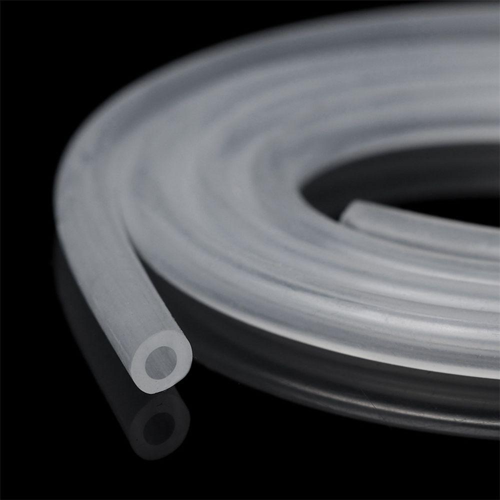 Transparent 1 Meter Rubber Silicone Food Grade Pipe Tube Plumbing Hoses Hose