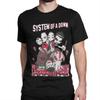 Rock  Heavy Metal Band for Men Women T Shirt SYSTEM OF A DOWN  SOAD Tees Short Sleeve Crew Neck TShirt Cotton Plus Size Tops