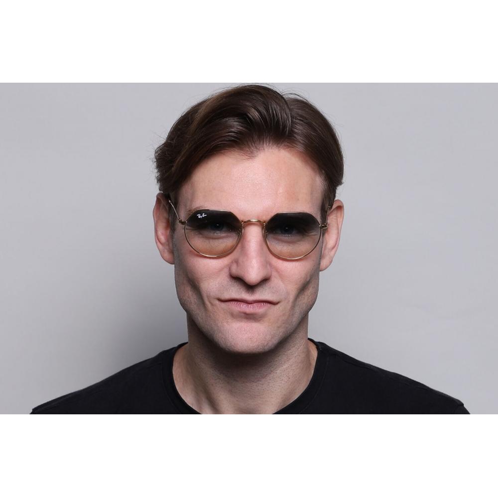 Ray Ban Rb3565 Jack 001 Gd Unisex Sunglasses