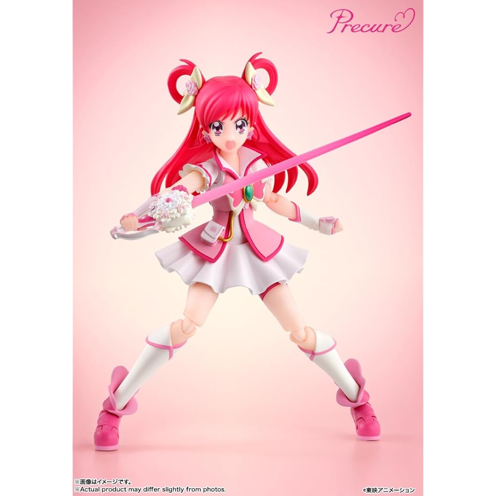 TAMASHII NATIONS SH Figuarty Ano! PreCure 5 Cure Dream -Edice designéra postav PreCure- Cca. 135mm Pohyblivá figurka z ABS a PVC, malovaná
