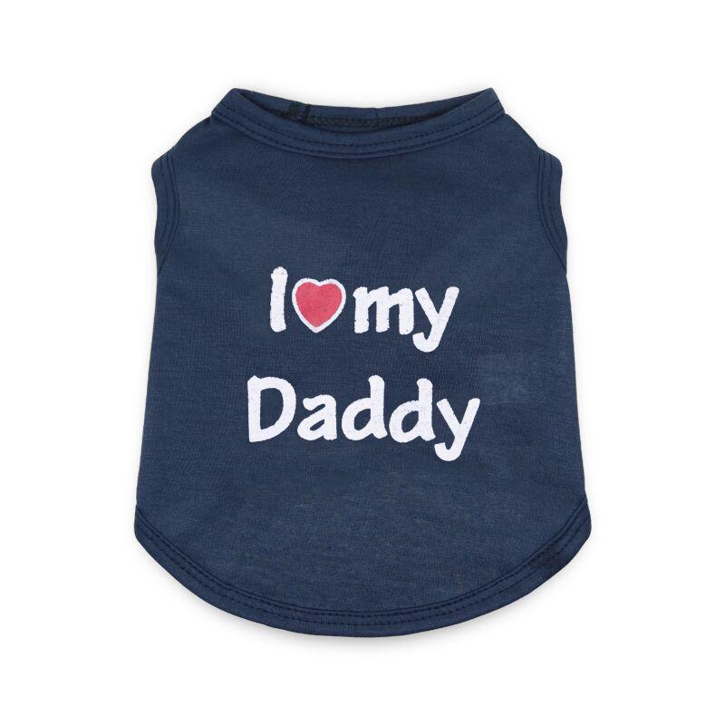 

Pet Clothing: Daddy & Mommy Vest for Small Dogs - Spring, Summer, Autumn Styles. XS