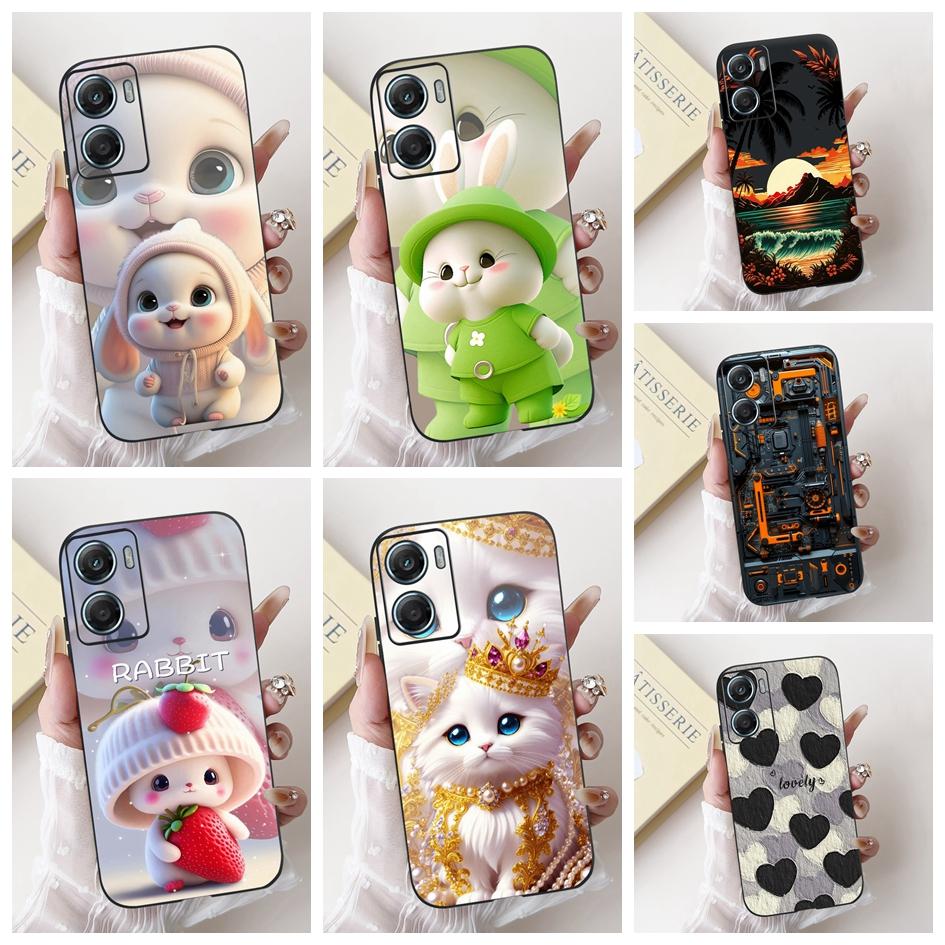 Für Motorola Moto G06 G05 G04 G04s Hülle Niedlich Mode Hase Cartoon Weiche Dünne Silikonabdeckung Für MotoG06 2025 G 06 XT2535-1 Capa