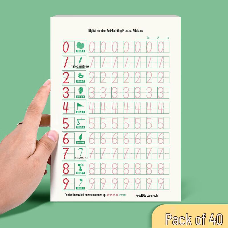 Dr. Doli Kids Number & Pinyin Tracing Books