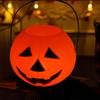 Halloween Portable Bucket Candy Bucket Gift Pumpkincan Dress Up Decoration Ornament