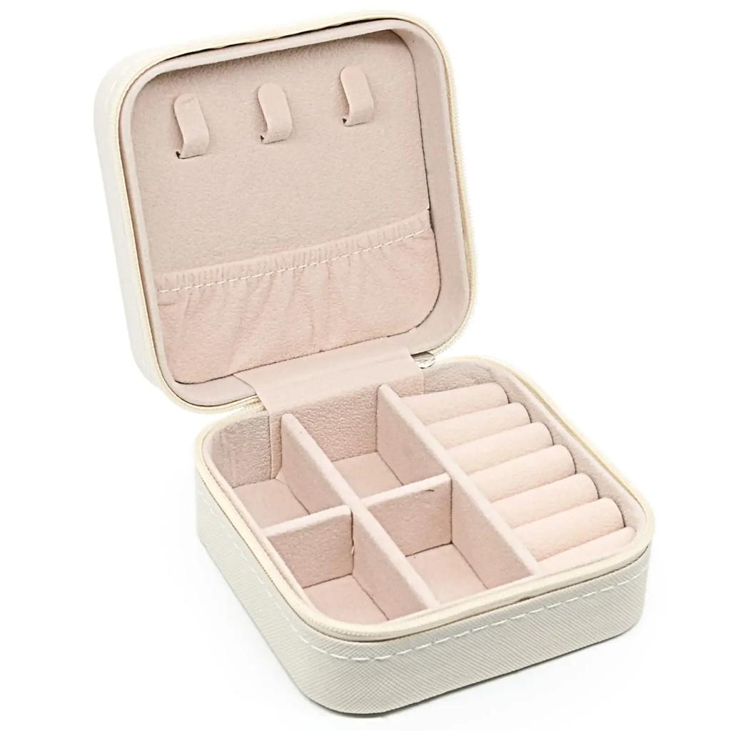 Multi-functional Jewelry Packaging Box with Gift Wrap Storage, Necklace Chain Earring Organizer for Travel Storage Box