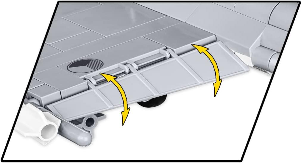 Cobi Armed Forces Collection #5828 Saab JAS39 Gripen C (Swedish Army) 148 Scale