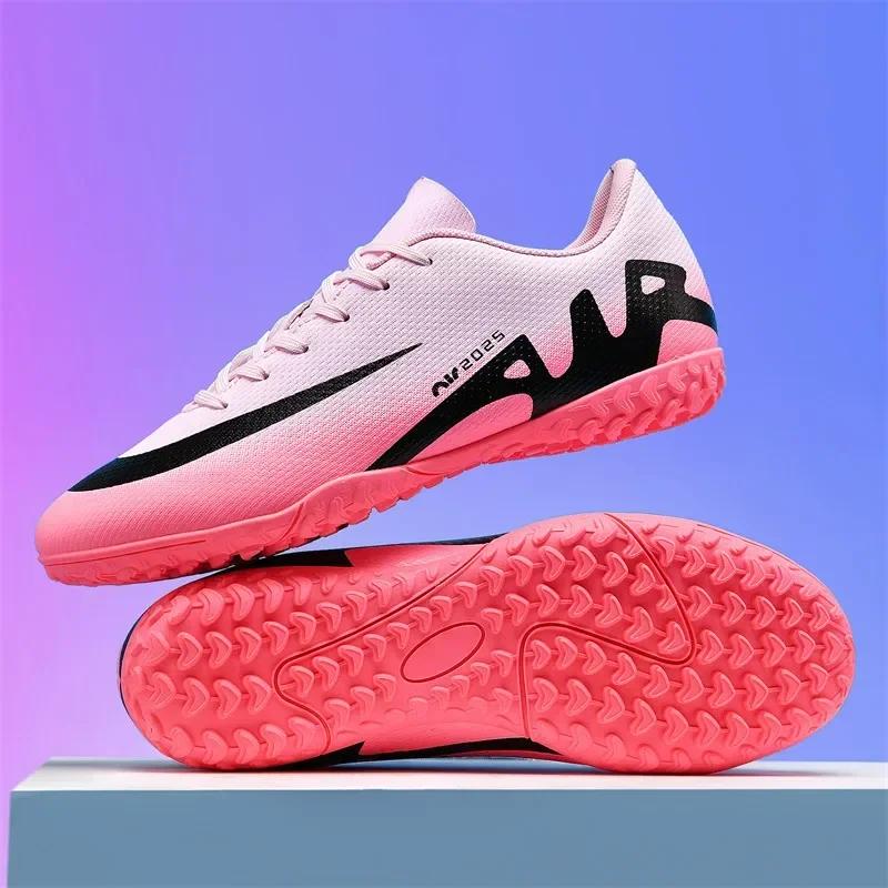 

New Long Spikes Sneakers Soccer Shoes Cleats Men Breathable Indoor Football Boots Training Drop Shipping Hot Sale Ultralight 33