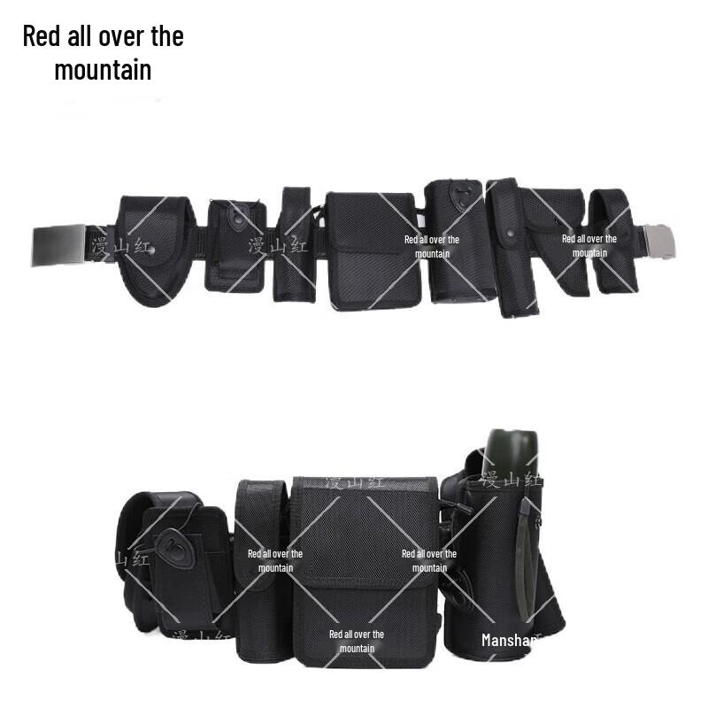 Тактический ремень безопасности и патрульный 8-предметный набор