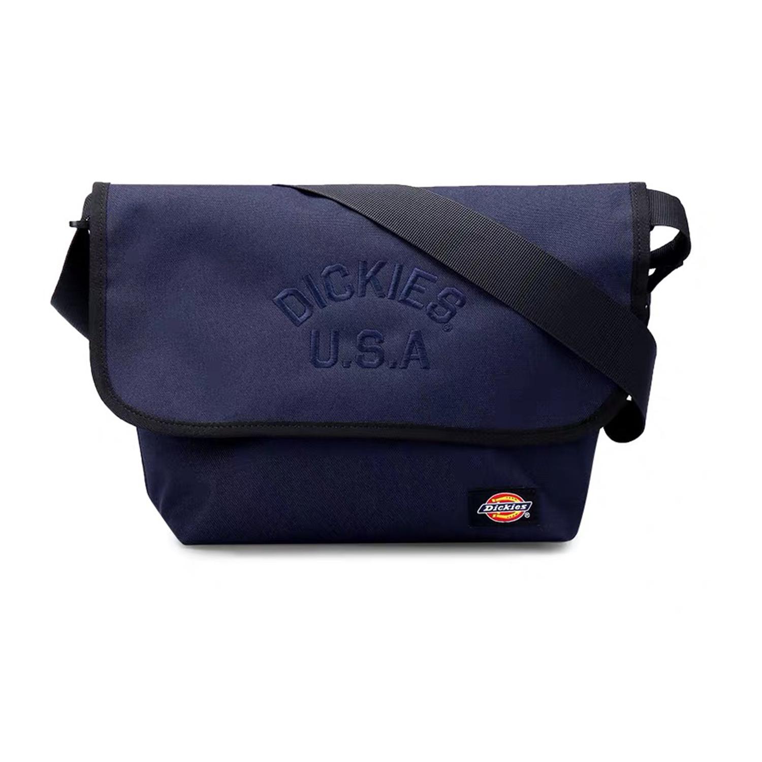 

New Dickies Polyester Messenger Bag, Crossbody Bag Regular Unisex Midnight Blue 161U90LBB13BL02 24.1*10.9*23.1CM