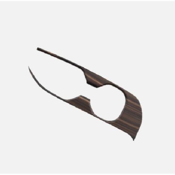 Wood Grain Gear Shift Water Cup Holder Cover Trim For Toyota Crown  2024 25