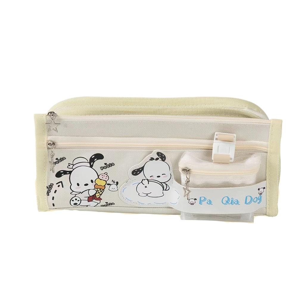 LYLIDIA Cinnamon Dog Pencil Pencil Pencil Large Capacity Storage Cosmetic Cinnamon Dog Stationery Lightweight Storage Box for Suitable for Elementary