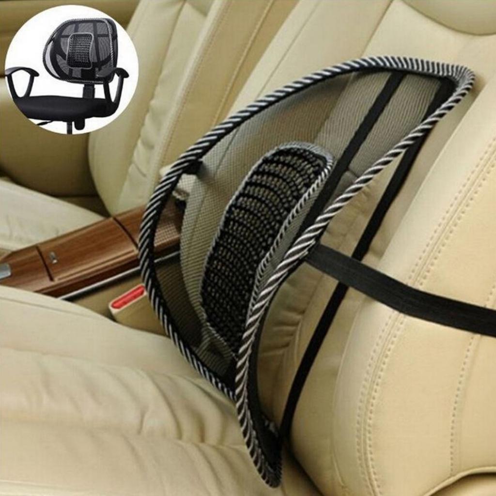 Hanyu Car Seat Chair Massage Back Lumbar Support Pad Office Mesh Cushion