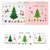 Christmas Tree Refrigerator Stickers Decorations Attractive Kitchen Decor Xmas