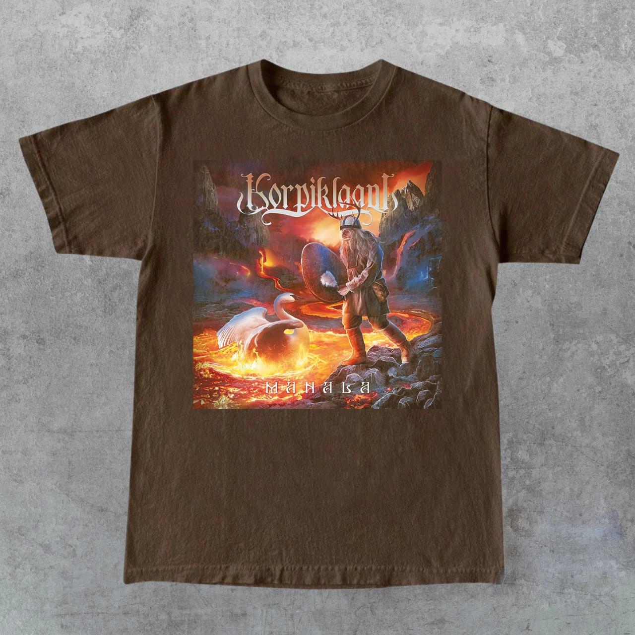 New Collection Korpiklaani Album Band Tour T-shirt Full Size S-5XL TU1755 XXXL