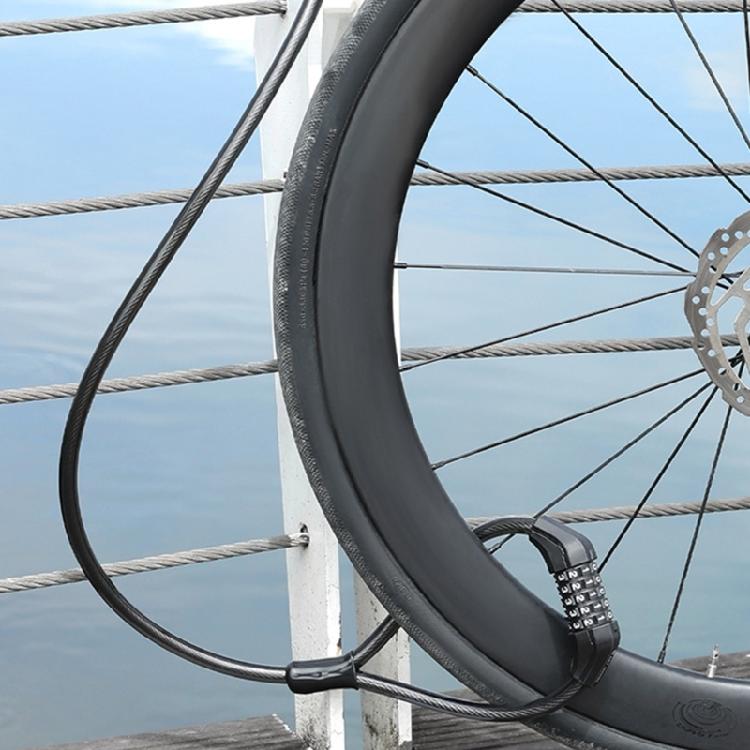 Diebstahlschutz Fahrräder Kabelschloss Hohe Sicherheit Zahlenschlösser Ersatz Doppelkopfwählschloss Fahrradzubehör