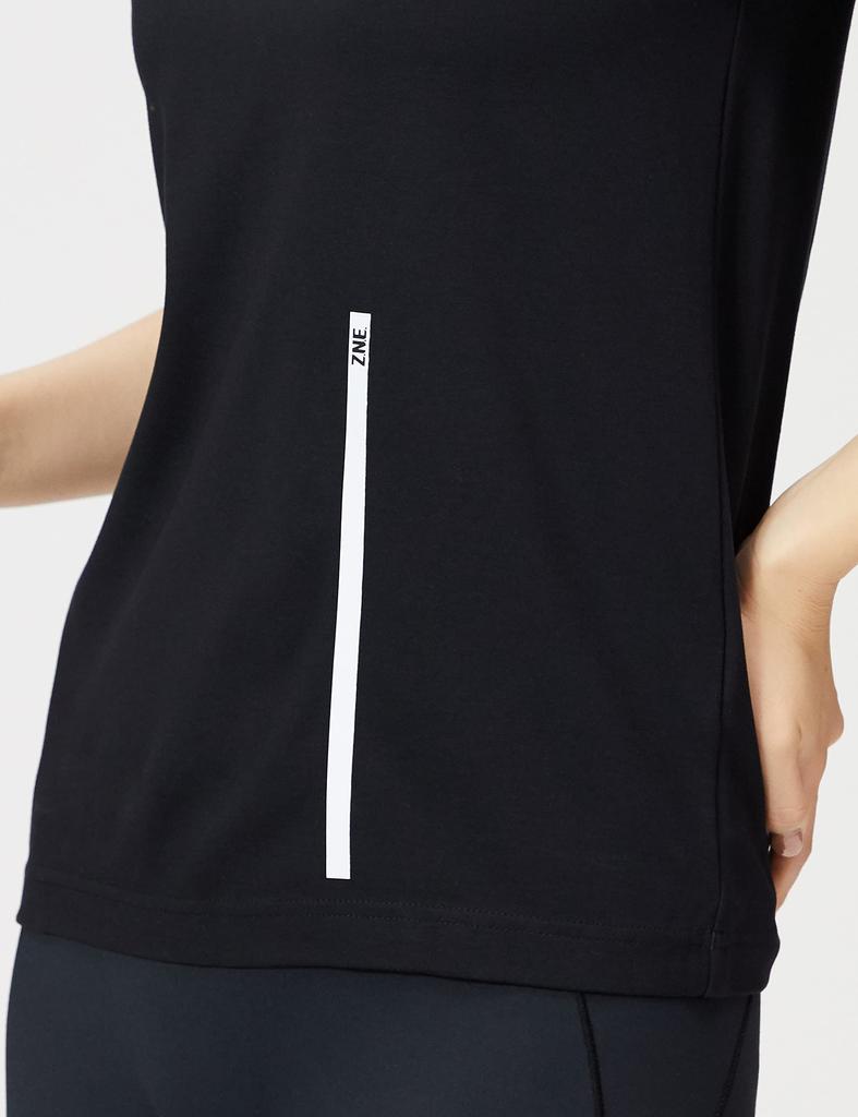 Adidas Sportswear Short Sleeve BG791 Black S Z.N.E. T-Shirt Women's (H22606)