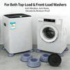 Universal Anti Vibration Pads Set of 8, Heavy Duty Furniture Feet for Washing Machine, Refrigerator, Table, Dryer