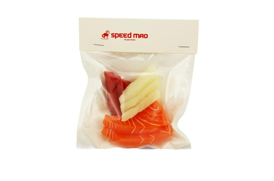 Speed Mao Realistic Sashimi Fillet Food Set of 3 Samples,