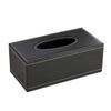 Nordic Style Luxury Leather Tissue Box Living Room Coffee Table Napkin Holder Creative Home Car Dining Room Commercial Paper Box
