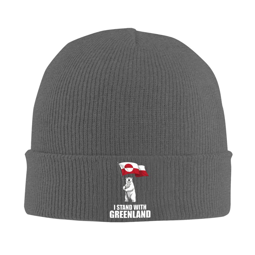 Greenland Flag Beanie Hats Knit Hat Men Women Cool Warm Caps Autumn Winter Kpop Design Bonnet Hats