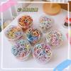 100 Boxed Tied Thumb Hair Rings, No Hair Pins, Baby, Children'S Hair Accessories, Rubber Bands, High Elasticity