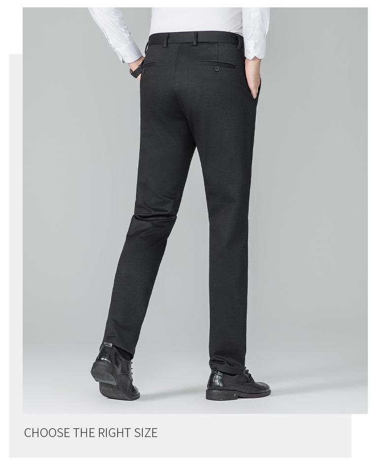 Sheep Wool & Flowing Stylish Men's Business Casual Pants