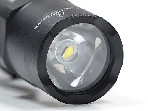 High-quality replica M600B tactical light with 450 lumens and a Japanese instruction manual and warranty.