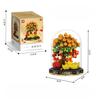 Eternal Flower Bouquet Bonsai Potted Plant Micro Building Blocks Model Home Decoration Puzzle Toys Kids Birthday Christmas Gifts