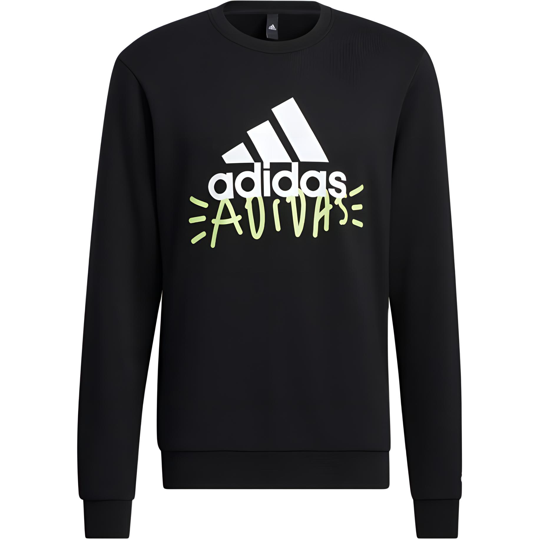 

Adidas Doodle Badge Of Sweatshirt Мужская толстовка черная HM9379 L