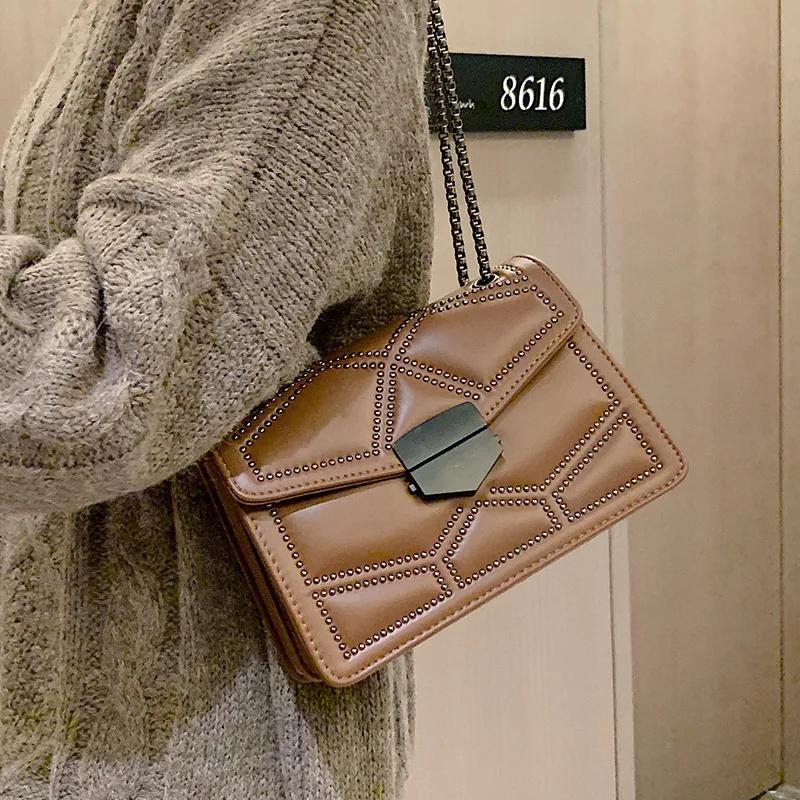 Borse da Donna e Borse Designer Lusso Borse a Tracolla da Donna Portafoglio a Borsa in Pelle con Diamanti Borsa a Spalla Casual Messenger Bag