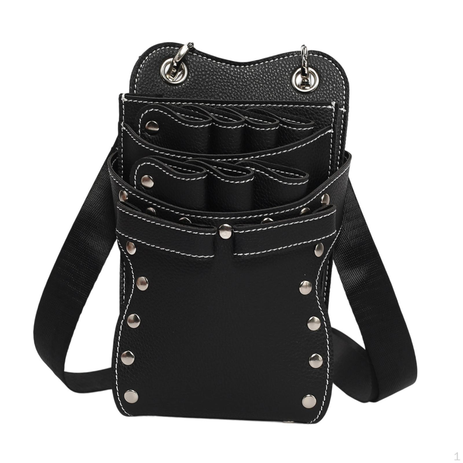 

Hair Stylist Scissors Carrier Bag for Salon And Grooming Balck