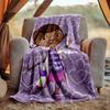 Doc Mcstuffins Flannel Blanket Soft Warm All-Season Throw, Design for Camping, Car Travel, Hiking Sofa, Bed, Office Perfect Gift for Parties