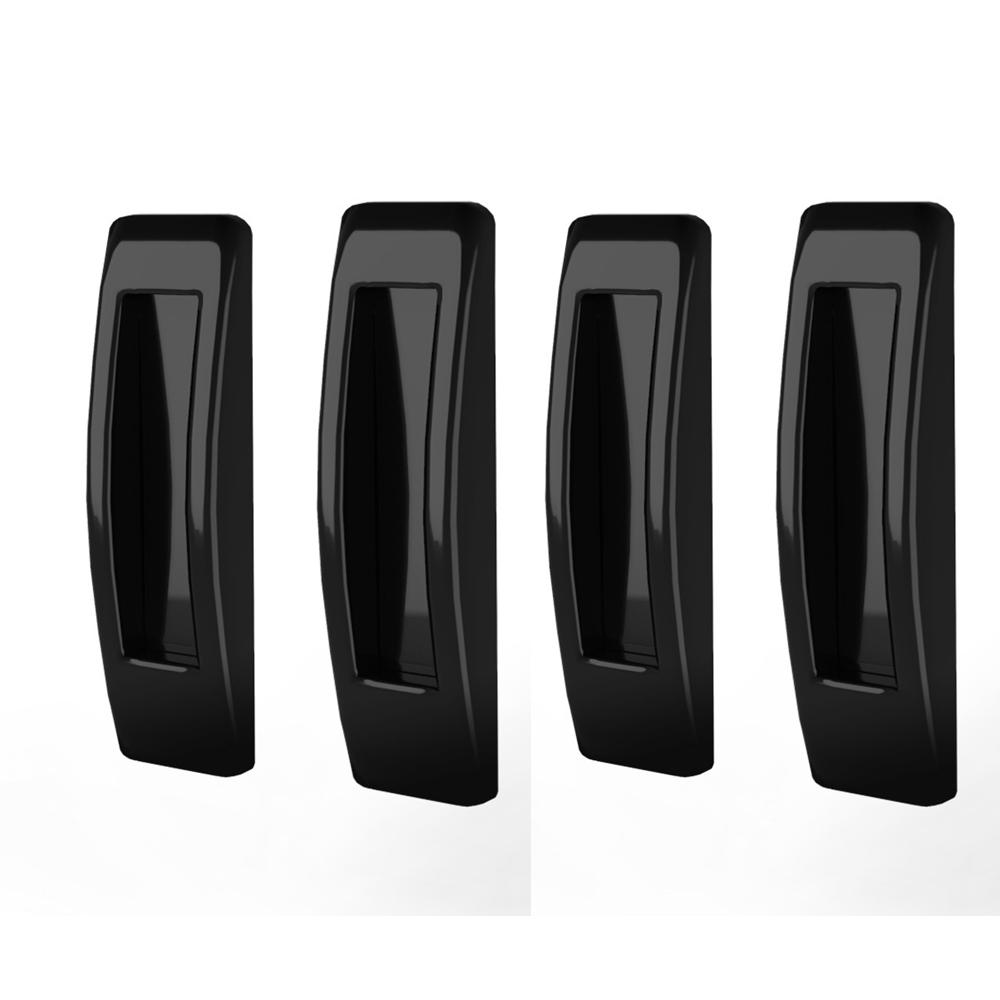 2/4Pcs Self Adhesive Sliding Door Handles for Doors Glass Window Cabinet Drawer Wardrobe Handle Push-pull Home Supplies