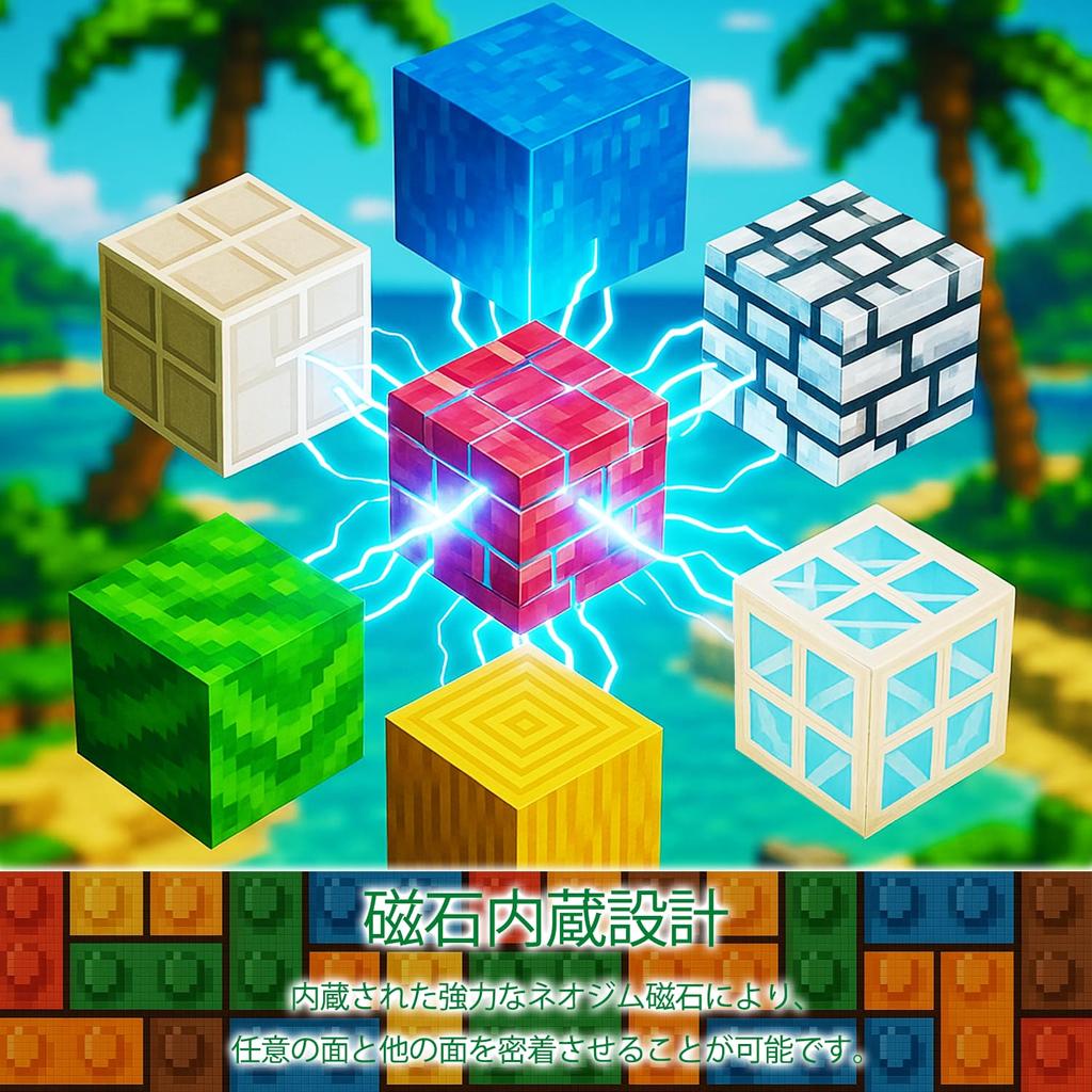 160-Piece Magnetic Building Blocks, 3D Puzzle, Educational Toy for Elementary School Students and Toddlers, Develops Creativity and Imagination,