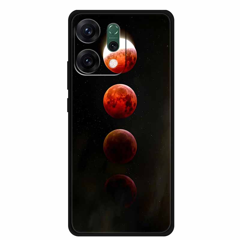 Für Oppo Reno 14 Pro Hülle Cartoon Muster Weiches Silikon TPU Hüllen Für Oppo Reno14 Pro Handyhüllen Neues Reno 14Pro CPH2739 Fundas