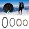Accesorii Camping Drumeții Exterior Carabină Geantă Catarame Curea Genți de Mână Cleme Inele Ovali cu Arc