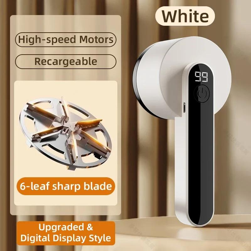 Xiaomi Lint Remover Electric Hairball Trimmer Smart LED Digital Display Fabric shaver USB Charging Portable Professional Fast Household