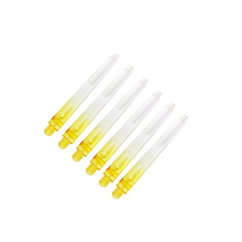 3Pcs 2Ba Thread Plastic Nylon Soft Tip Darts Shafts Color Transparent Gradient Darts Stems Diy Dart Accessories