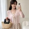 Traditional Style Lace-up Sun Protection Cardigan Lightweight Women's Outerwear Cover-up Summer Shawl Small Blazer Jacket