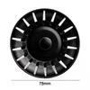 Cleverly Crafted Black Basin Strain Drainer Compatible with Most Sinks