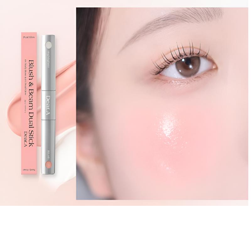 [Dear.A] Blush & Beam Dual Stick Highlighter