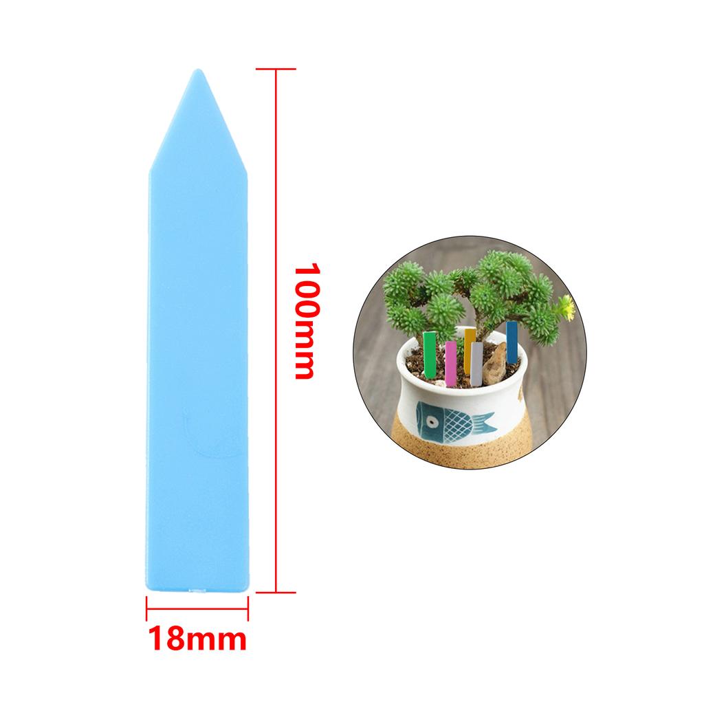 Garden Plant Label Plastic Arrow Sign Nursery Seedling Tray Marker Flower Bonsai Number Plate DIY Gardening Tool Multiple Colors