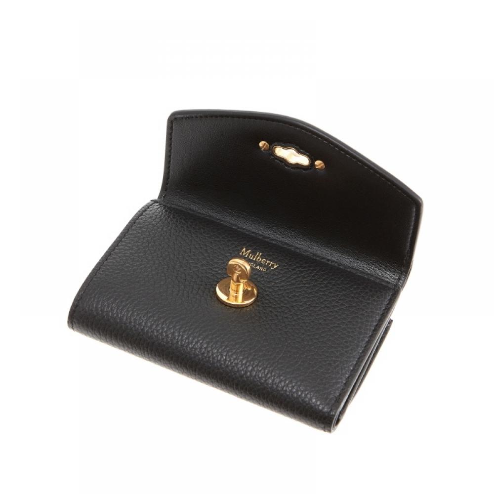 Mulberry Rl6665 205 A100 Daly Grain Multi Zip Folded Bifold Wallet