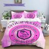 Sheffield Wednesday Football Club Custom Name Pattern Bedding,Quilt Set Quilt Cover Pillowcase Home Birthday Gift(1 * Duvet Cover + 2 * Pillowcase, Wi