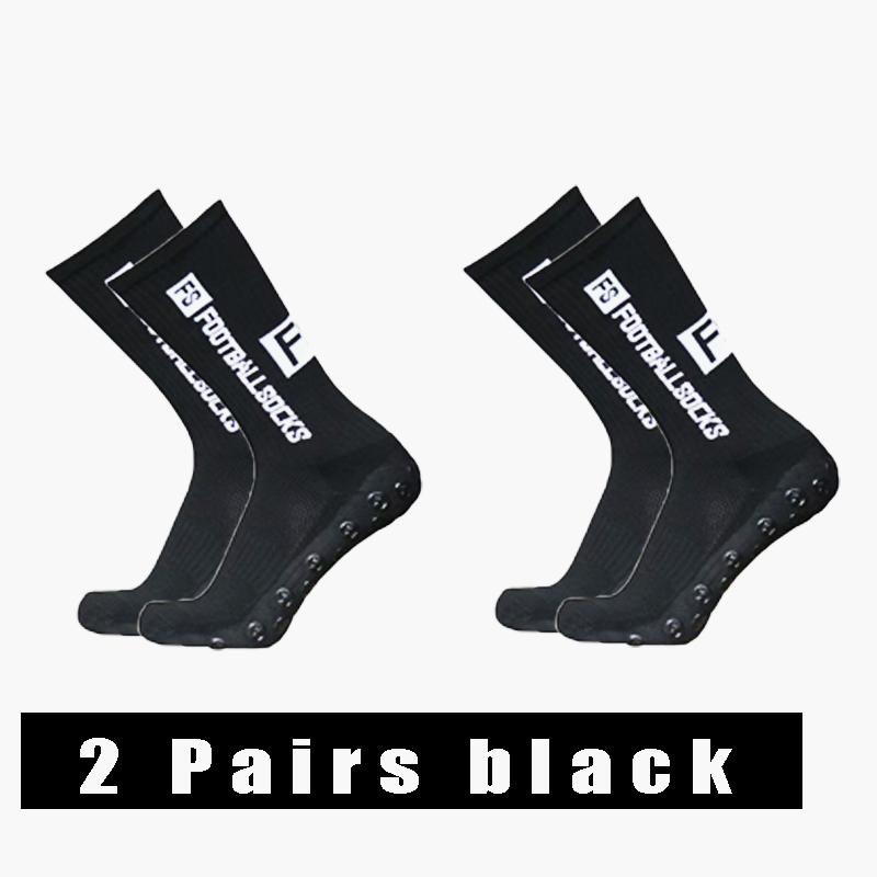Calcetines de Fútbol Profesionales con Agarre Antideslizantes para Hombre Calcetines Deportivos para Fútbol Deportes Calcetines de Entrenamiento de Fútbol 2 Pares Regalo de Calcetines Masculinos