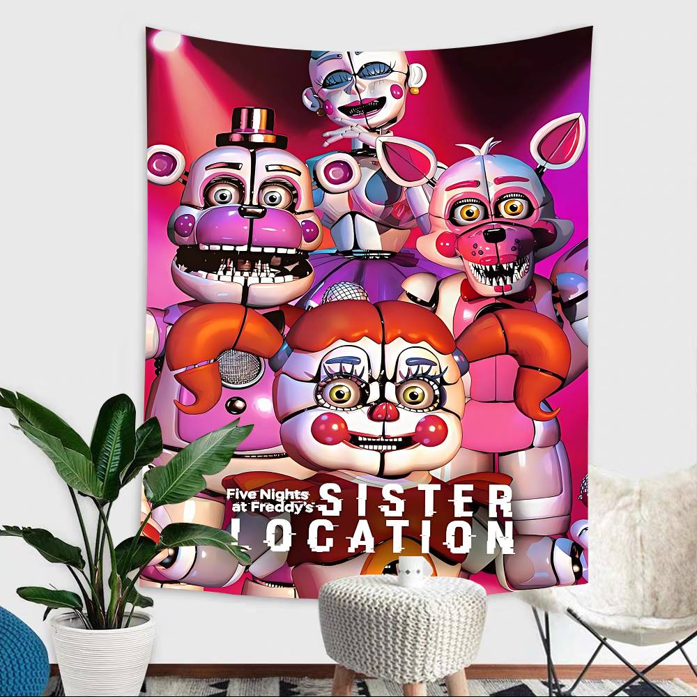 Fnaf FivenightsAtFreddys Sfondo Felice Vinile Festa Donne Decorazioni Tavola Banner per Servizio Fotografico