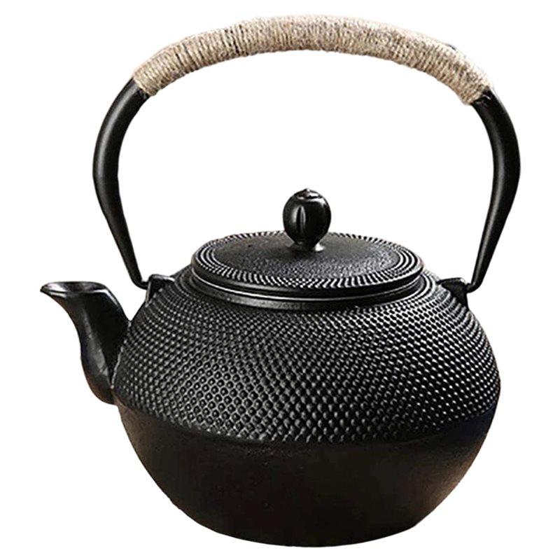 Aug. Japanese For Oolong Tea Cast Iron Tea Pot With Stainless Steel Infuser 1200ML Boiling Water Kettle