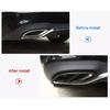 Black Exhaust Tip Muffler Pipe Cover For A Class W176 B Class W246 for Mercedes Benz W212 W213 W205 X253 C180 C200 Tail Pipe