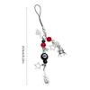 Eye Catching Phone Pendant Star Keychain Phone Charm Keyringfor Women and Girls