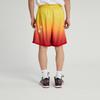 Nike x NBA Collaborative Dri-Fit Colorblock Graphic Print Drawstring Shorts Men bottoms Red DX6335-600